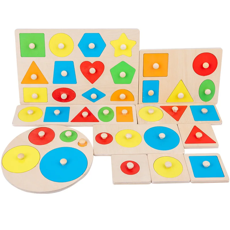 Geometric Shape Classification Board,Color Recognition Early Education ...