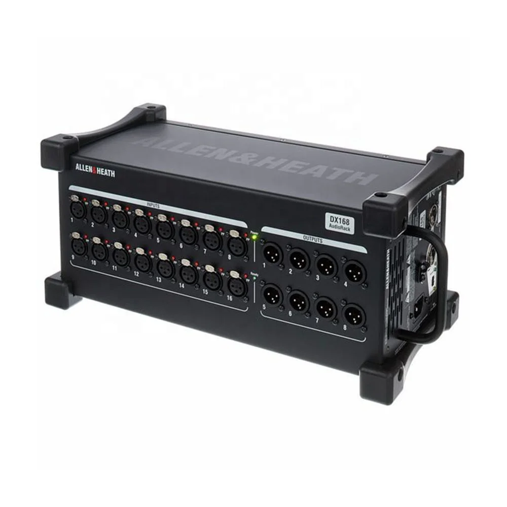 Allen & Heath DX168 Audio Rack Stage Box 16-in / 8-out SQ Series Digital  Mixer Pa Systems Portable Expander