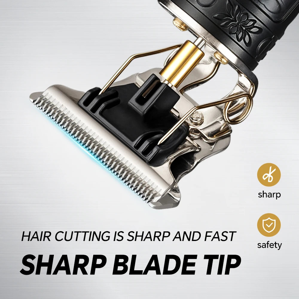 Professional Rechargeable USB Electric Hair Trimmer for Clipper for Men Stainless Steel Blade for Home Hotel Outdoor and RV Use supplier