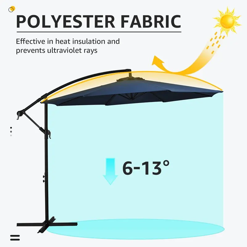 New excellent garden umbrella outdoor square top umbrella