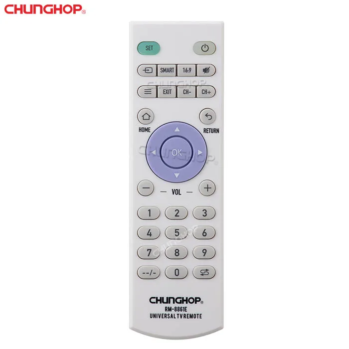 RM-8861E Universal Remote Tv Control Work for Xiao Mi TELEFUNKEN Thomson Aoc Vestel Jvc BBK Akira PRIMA