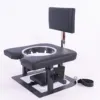 Silla de inodoro negra + Embudo transparente