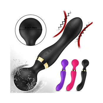 8 Speeds Powerful Vibrator Dildos Wand for Women 20 Modes Clitoris Stimulator G Spot Vagina Massager Adult Sex Toys for Woman