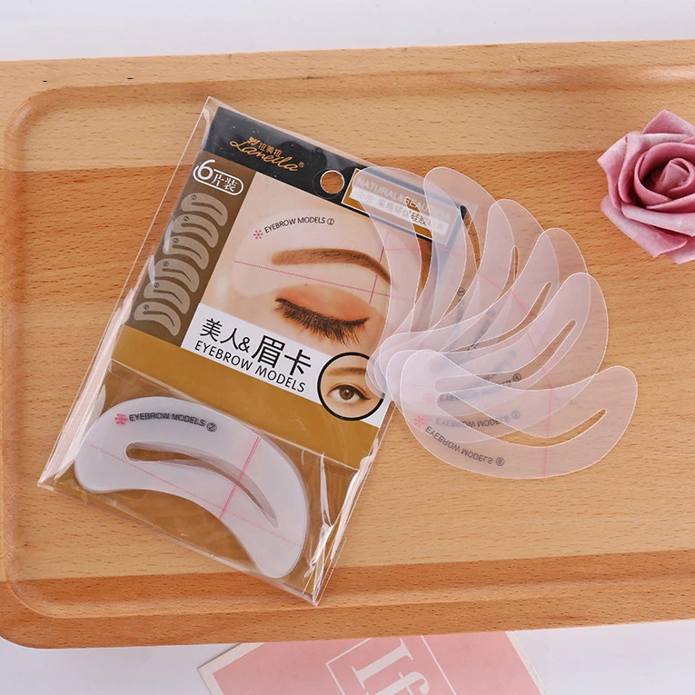 Высококачественный трафарет для бровей EVA набор трафаретов рисования инструмент макияжа