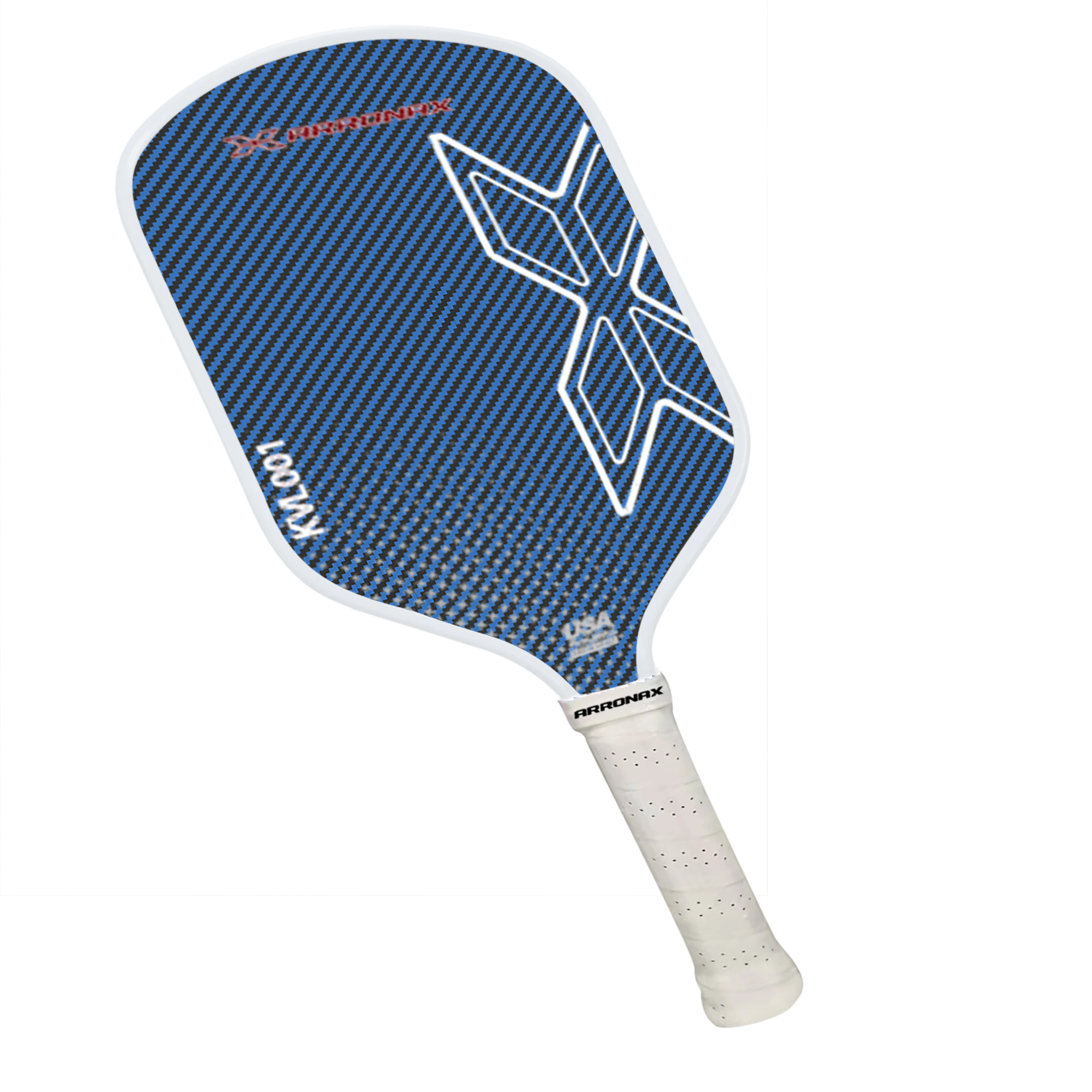 ARRONAX Pickle Ball Factory 2024 New Blue Carbon Fiber Thermoformed Pickleball Paddle Custom