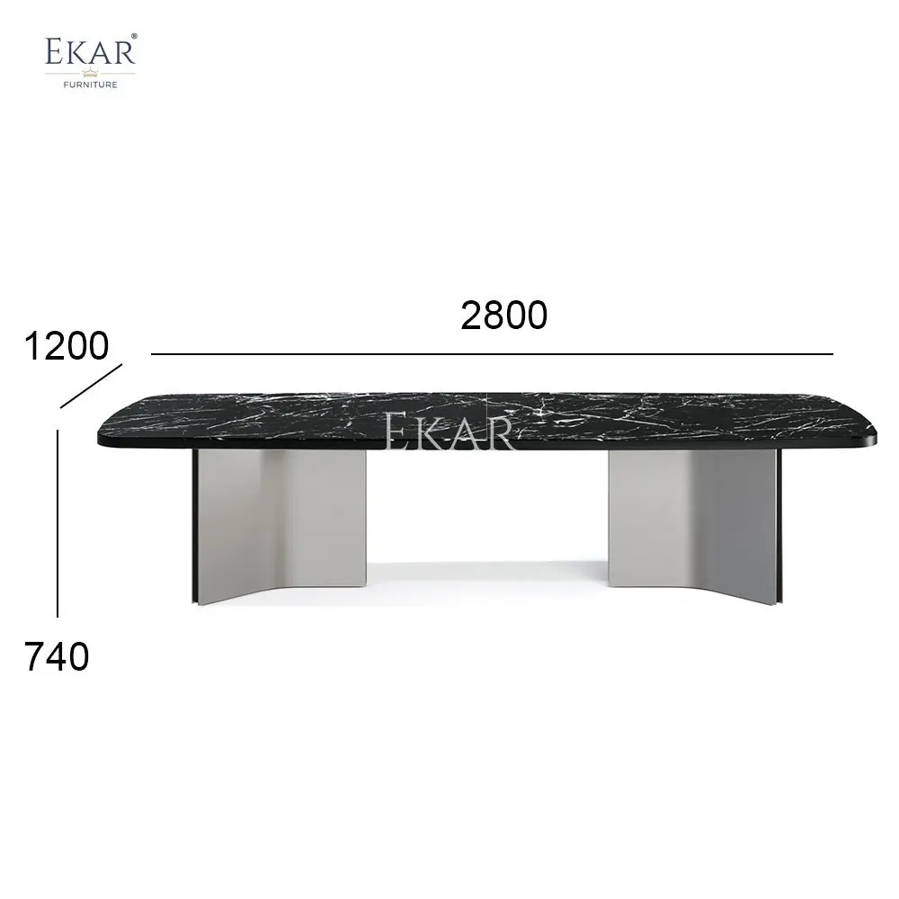 product bulgari black high gloss marble dining table modern solid wood design for home office or bedroom use versatile table tops-70