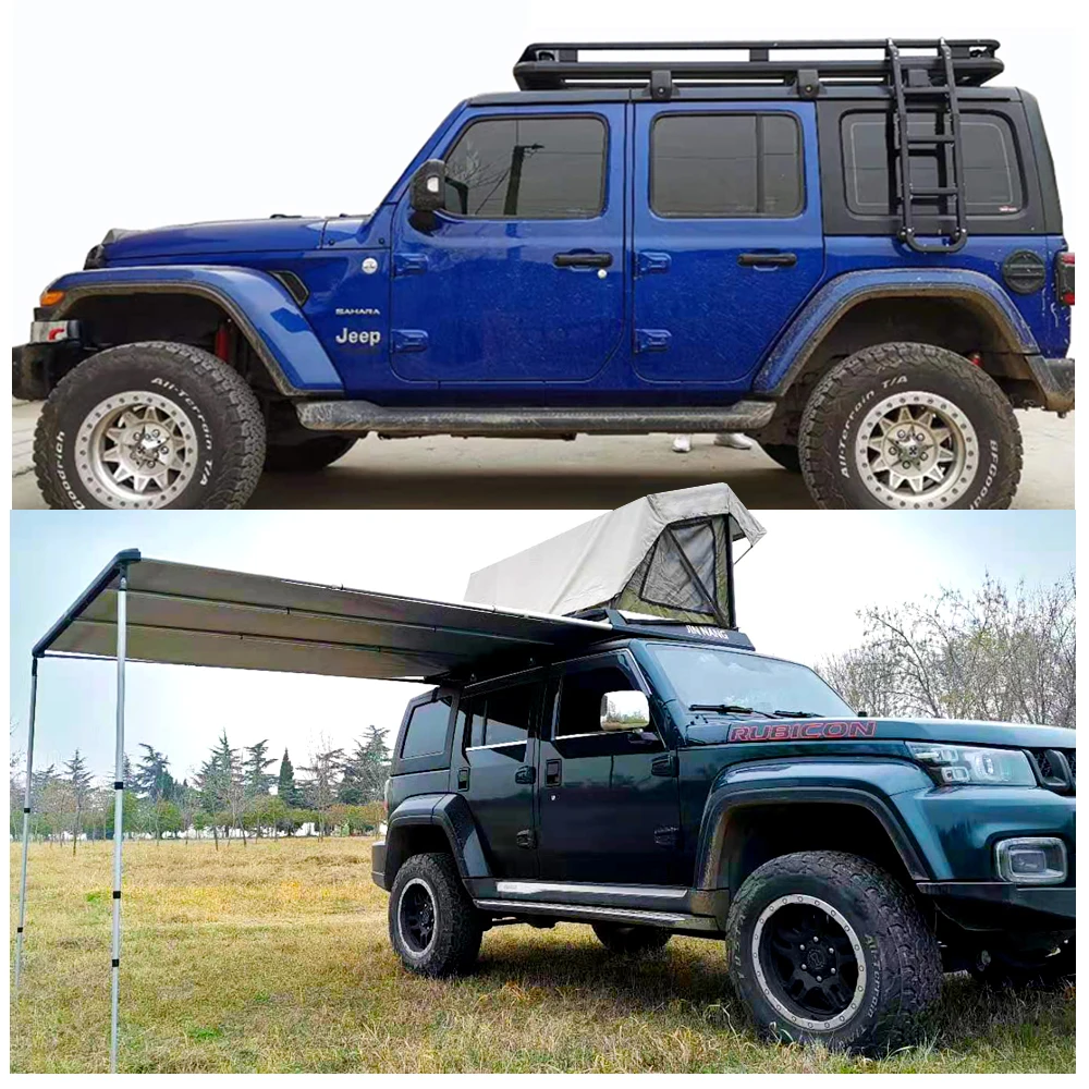 Автомобильный багажник на крышу для внедорожника Range Rover /Prado/Discovery/Landcruiser/из алюминиевого сплава