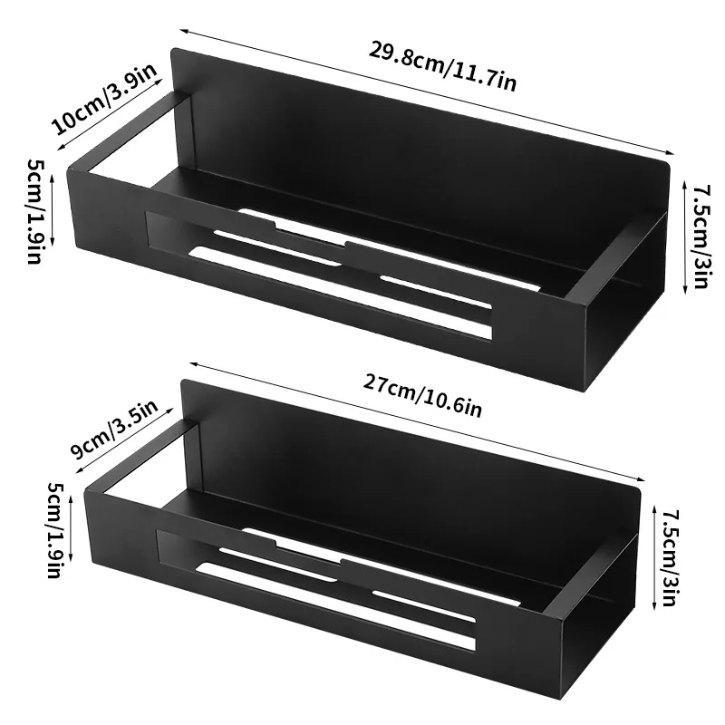 Customized Metal Refrigerator Multi-function StorageRack No Punching Wall Hanging Organizer Stainless Steel Kitchen Spice Rack