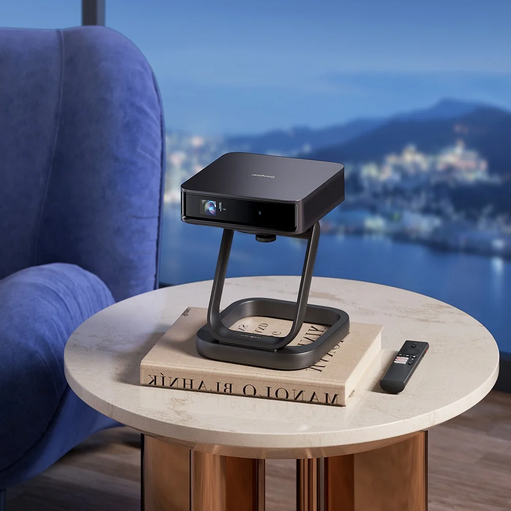 Videoprojecteur Dangbei Atom Mini - 1200 Lumens, 1080P, Netflix/4K - Portable 1.28kg