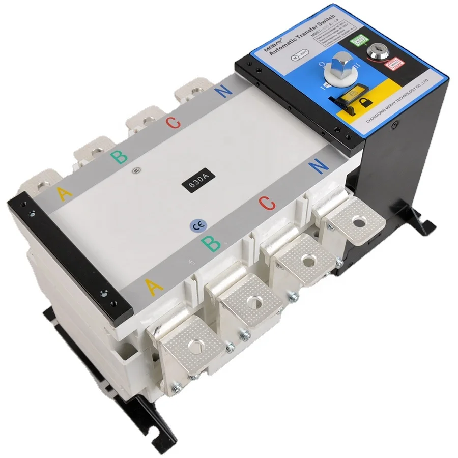 MEBAY 630A ATS Generator Controller Auto Change Over Switch  630A 4 Pole MBSI-630GA