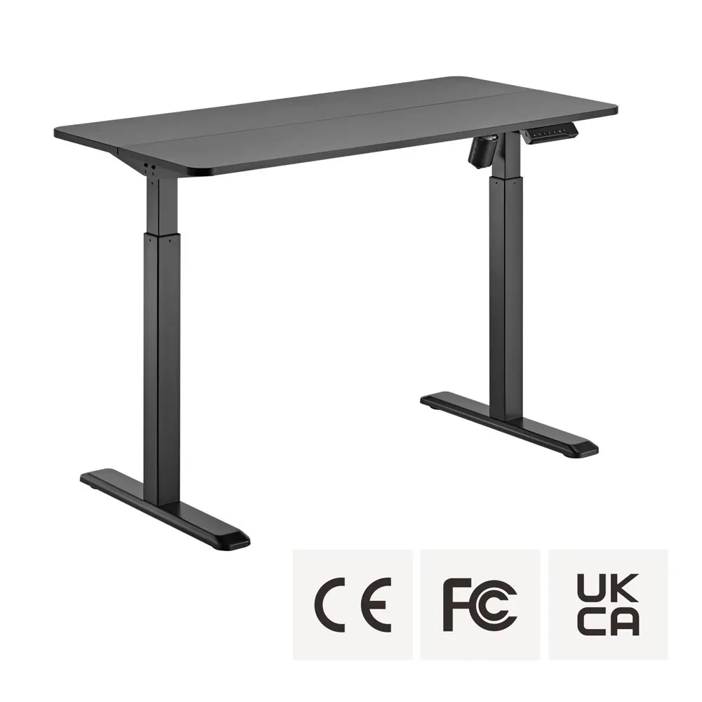 Cheap Sit To Stand Workstation Electric Height Adjustable Single Motor Up Standing Desk Frame