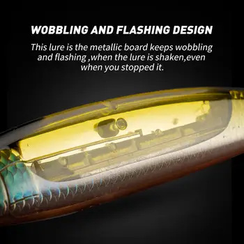 Cheery High Quality Floating Large Pencil Bait Deep Sea Boat Fishing Trolling Tuna Big Game Flash Blade Bionic Tuna Fishing Lure – Pencil – view 5