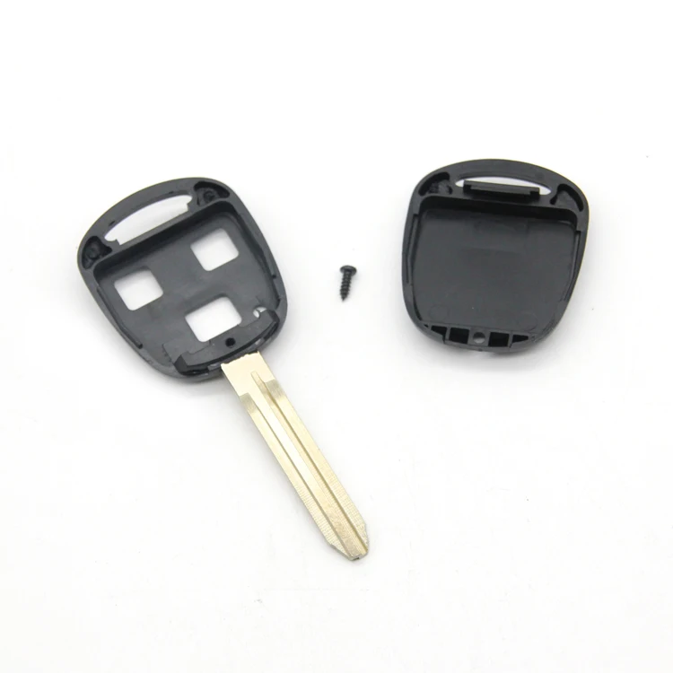 Car Key Programming  Shell Car Remote Key Case Car Alarm Remote Case With TOY 43 Key Blade Non logo 3 Buttons