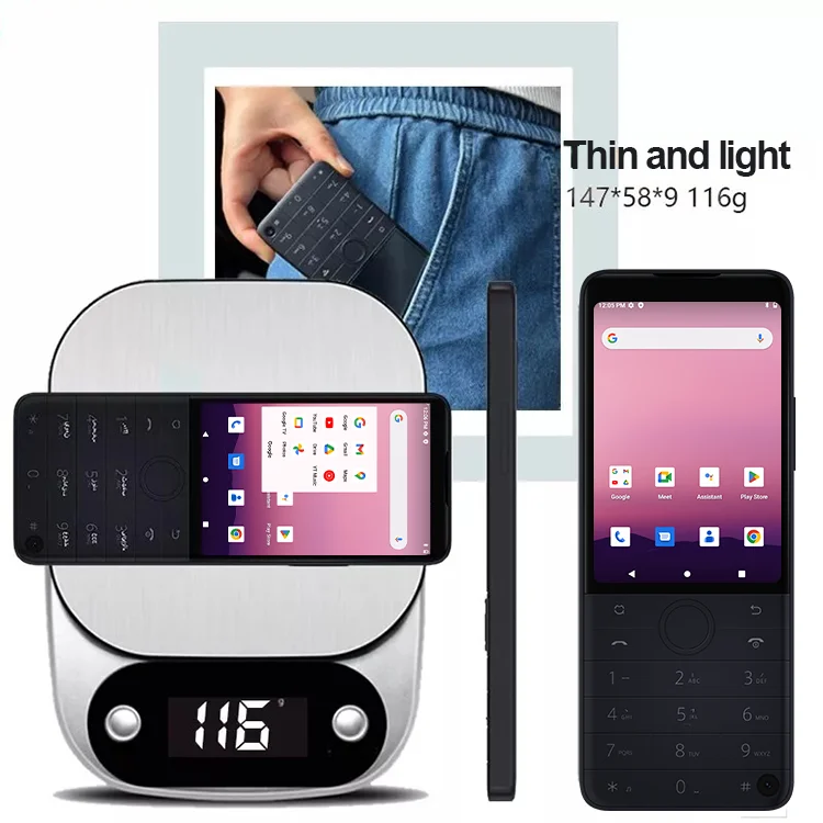 Duoqin F22 Pro Touch Screen Keyboard Android 12 Smartphone