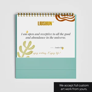 Adjustable 2026 Affirmation Card Photo Frame: Create Your Own Daily Positive Thinking Calendar with Custom Card Set