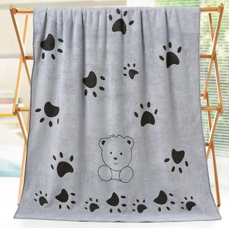 Роскошное абсорбирующее хлопковое банное полотенце с мультяшным принтом для ванной комнаты