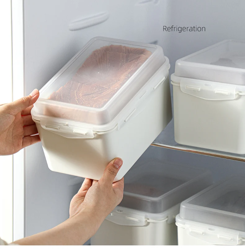 Shimoyama Airtight Plastic Food Safe Bread Toast Fresh Keeping Box