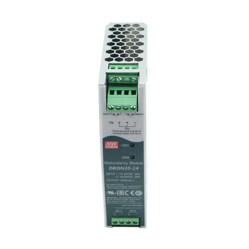 MEAN WELL DRDN20-12/24/48 12V 24V 48V 20A DIN Rail Type Power Supply  Redundancy Module | Shopee Philippines DRDN20 DRDN20-12 DRDN20-24 DRDN20-48 20A レールタイプモジュール(DRDN20-12)