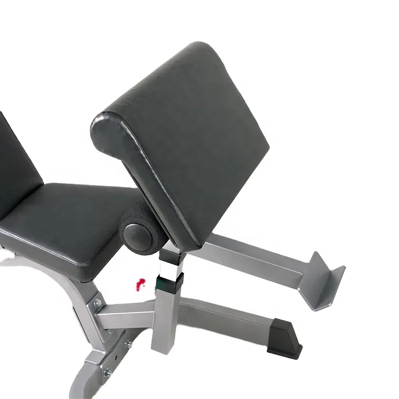 Customized Preacher Curl Bench Attachment for Fitness Benches Hand Bicep Curl Exercises Preacher Curl Attachment