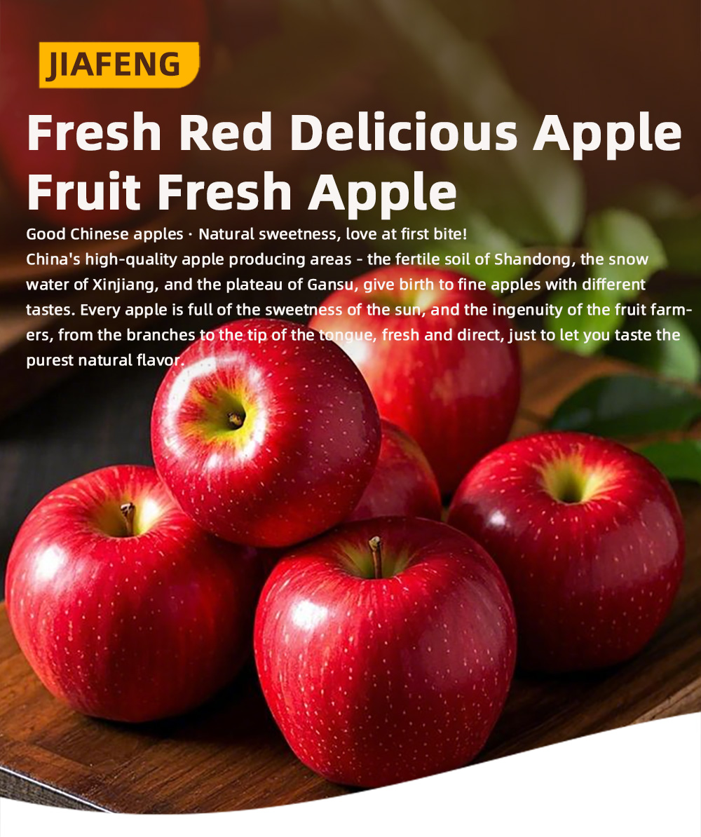 Organic FUJI Apples Clean Farming Seasonal Produce Fresh Sweet and Juicy Fruit