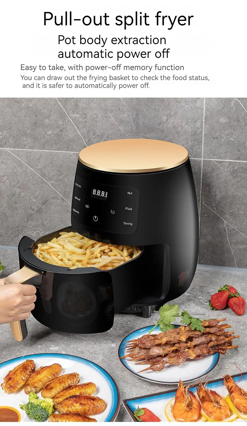 Wholesale China air fryer machine square 6l 12l  de 8l premium familiales smart ovens air fryer