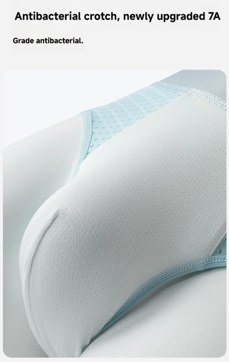 New Arrival Men's Underwear Breathable  Antibacterial Ice Silk Men's Briefs Nylon Men's Underpants Custom OEM Supplier