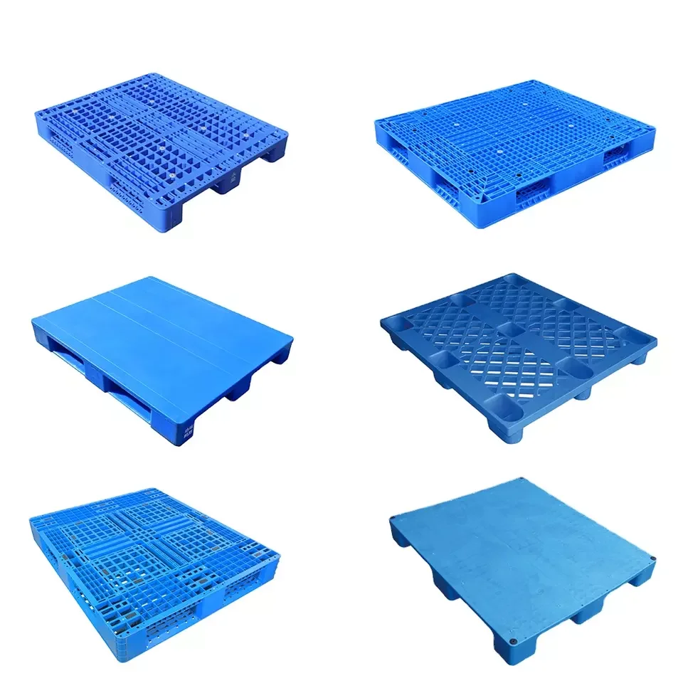 Manufacture heavy Duty flat surface 3 Skids Food grade hygienic Plastic Pallet