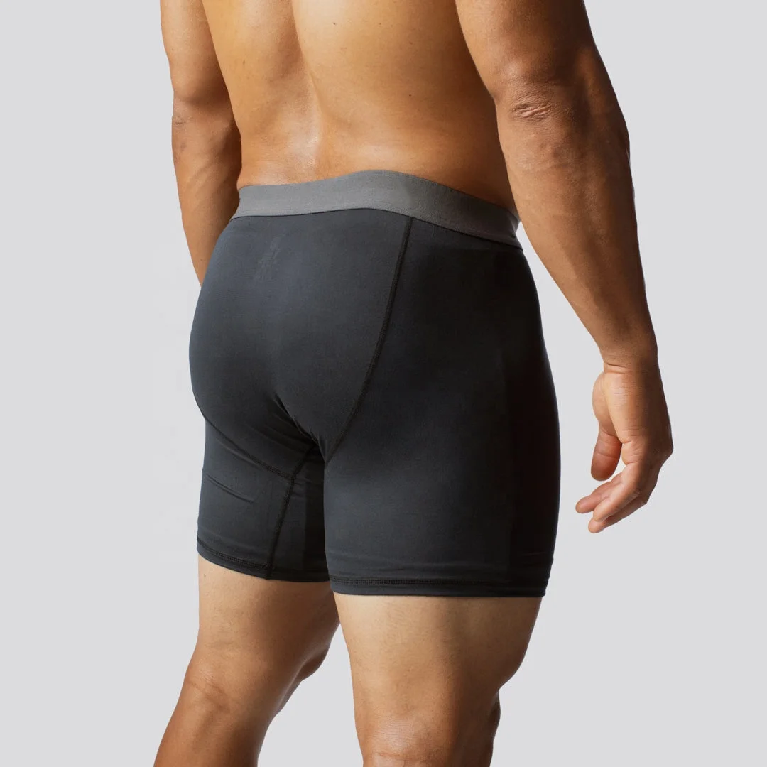 Customized Most Comfortable Boxer Briefs Breathable Quick Dry Polyester Men Underwear