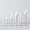 Clear spray bottle