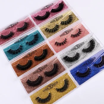 Wholesale Luxury 25 mm 3d Mink Eyelashes Private Label