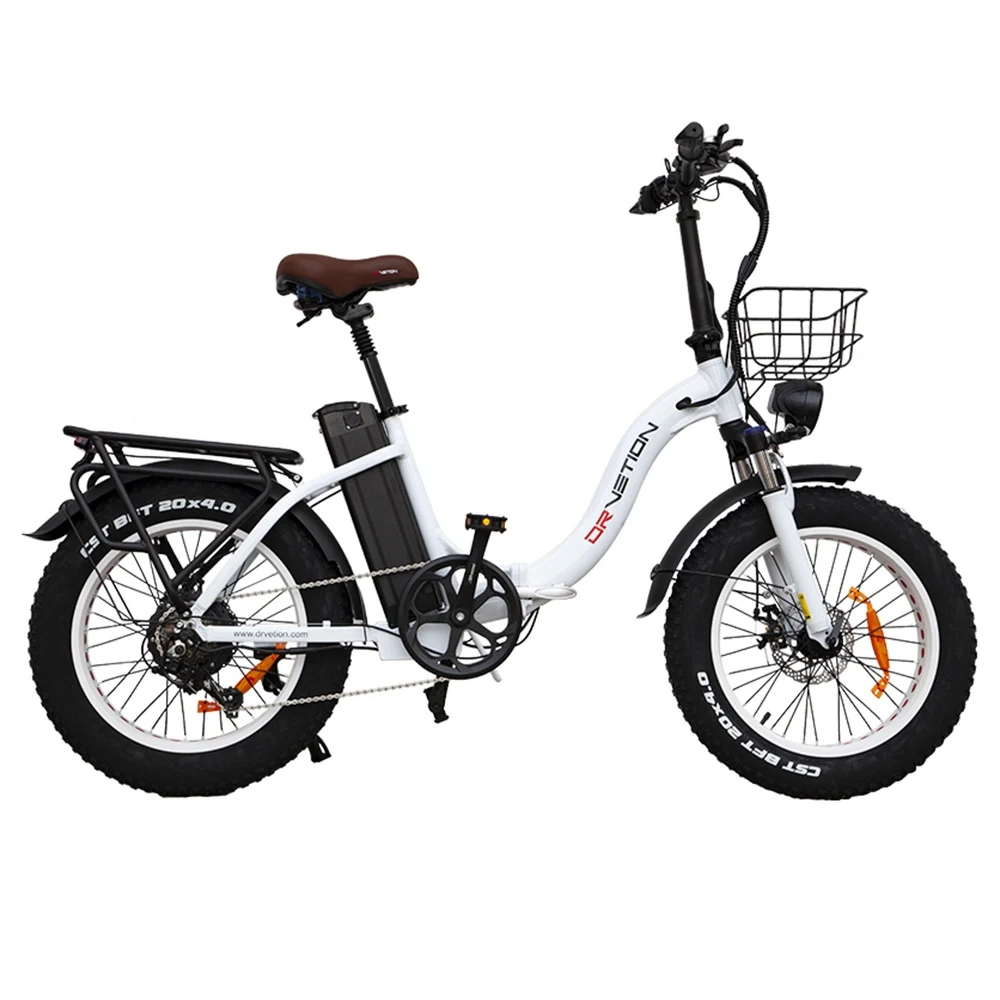 DRVETION CT20 faltbares Elektrofahrrad, 20*4,0 Zoll dicke Reifen 750 W Motor 48 V 20 Ah Batterie 45 km/h Max. Geschwindigkeit