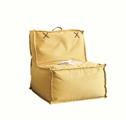 2022 hot sale baby bean bag comfortable lovely kid living room removable bean bag cover for children