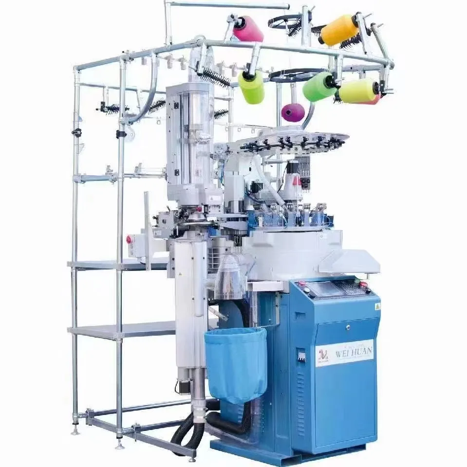 Махровые простые носки вязальная машина все в одном