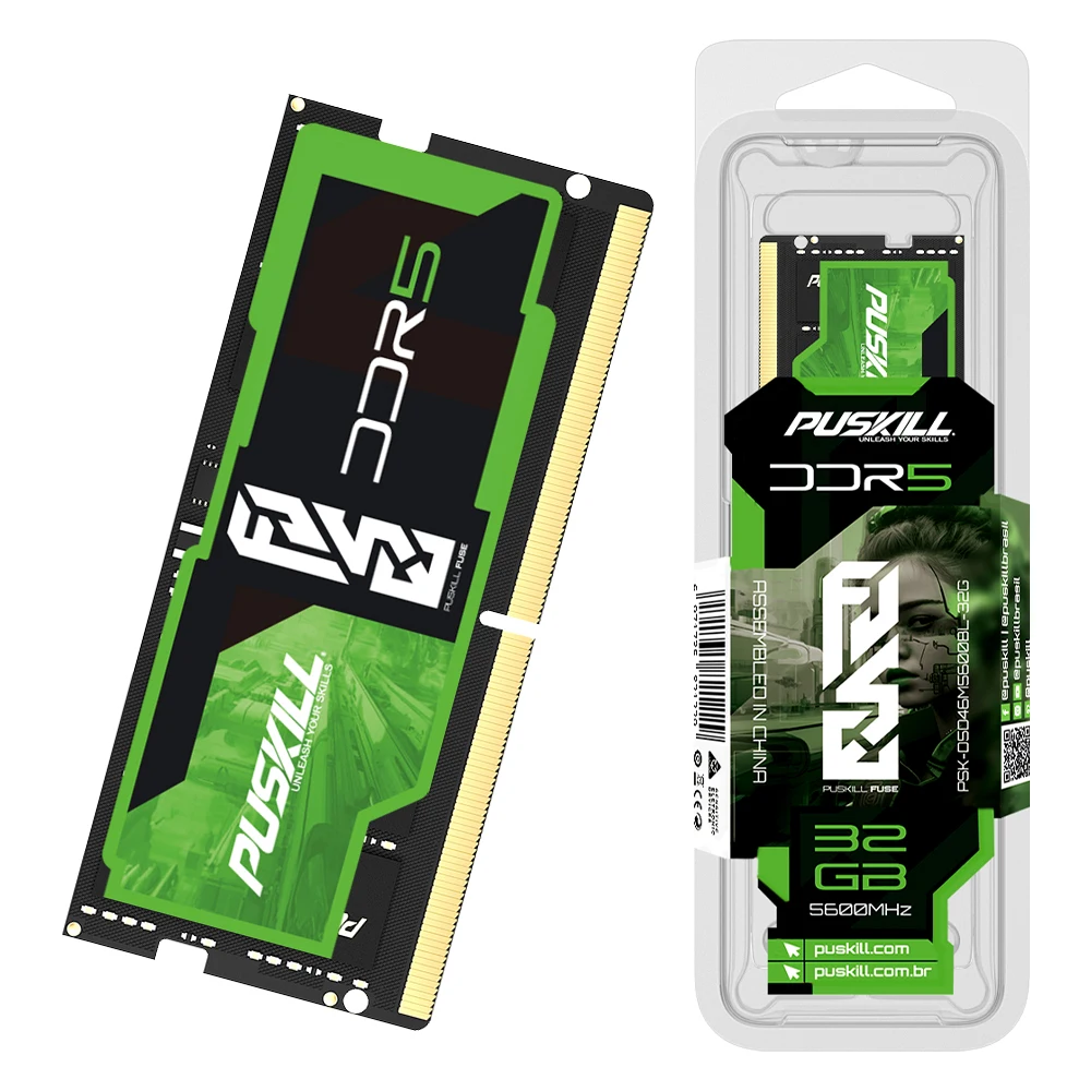 PUSKILL Series High Performance DDR5 RAM Memory 8GB 16GB 32GB DDR5