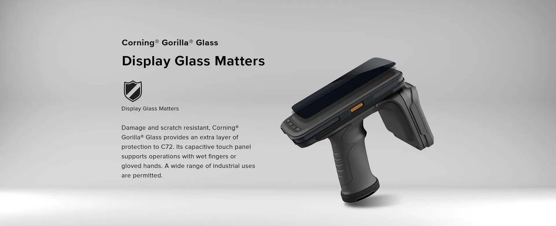 Portable RFID Tag Reader - Handheld NFC Reader for Inventory