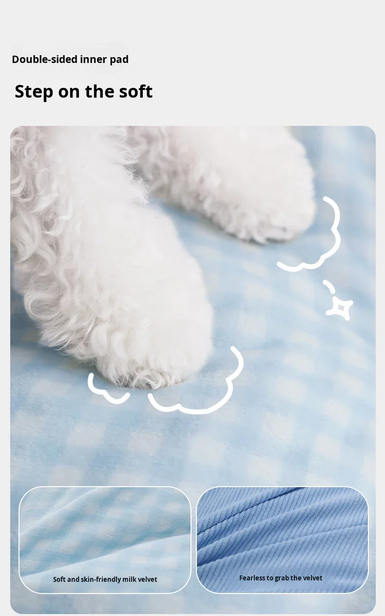 New Dog House Semi-closed Winter Thickened Warm Security Pet House Sleeping Mat Sofa cat Bed Villa supplier