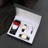 nero-set da 6 pezzi-orologi per coppie-collane per coppie-essiccato
