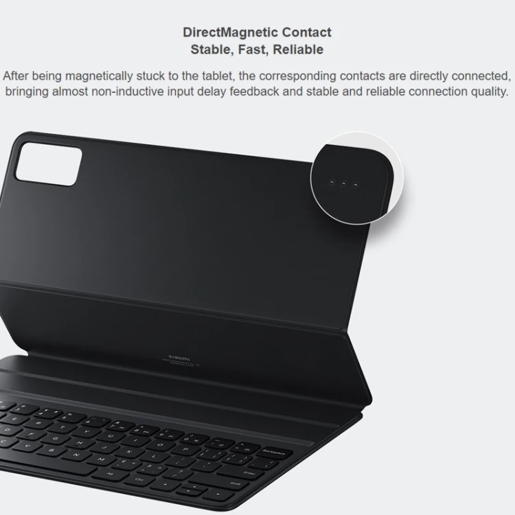 Xiaomi Pad 5 Pro 12.4 本体 キーボードカバーセット Xiaomi Pad 5 Pro 12.4 Keyboard - Magnetic & Leather Case