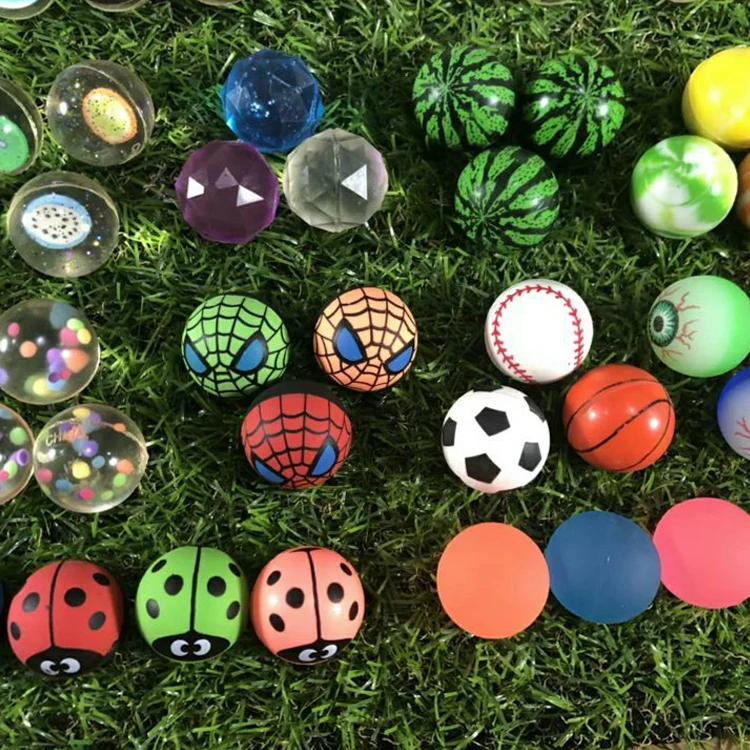 Colorful Bright Solid 27mm 32mm 45mm 49mm Bouncy Various Design