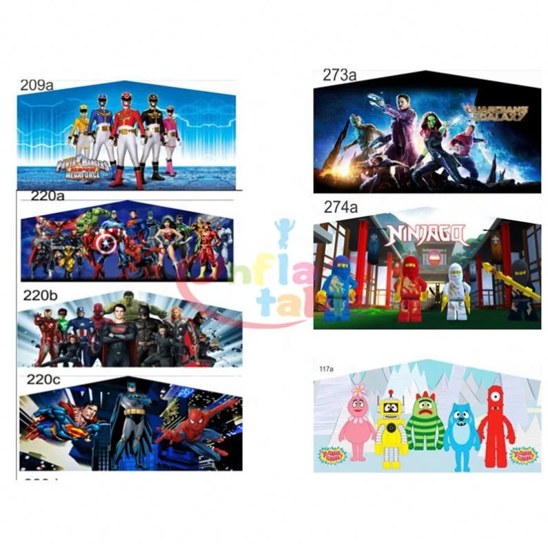 13x13 Inflable Banner For Jumper Inflatable Bouncer Jumping Bouncy