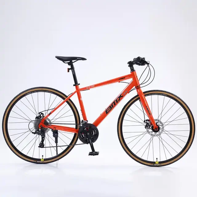 Hot Sale Factory Cheap 700C Road Mountain Bikes Adults Unisex Aluminum Alloy Frame 21/27 Speed Shimano Comfortable Carbon