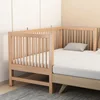 Valla de protección de tres lados (madera de haya), 60 cm de altura