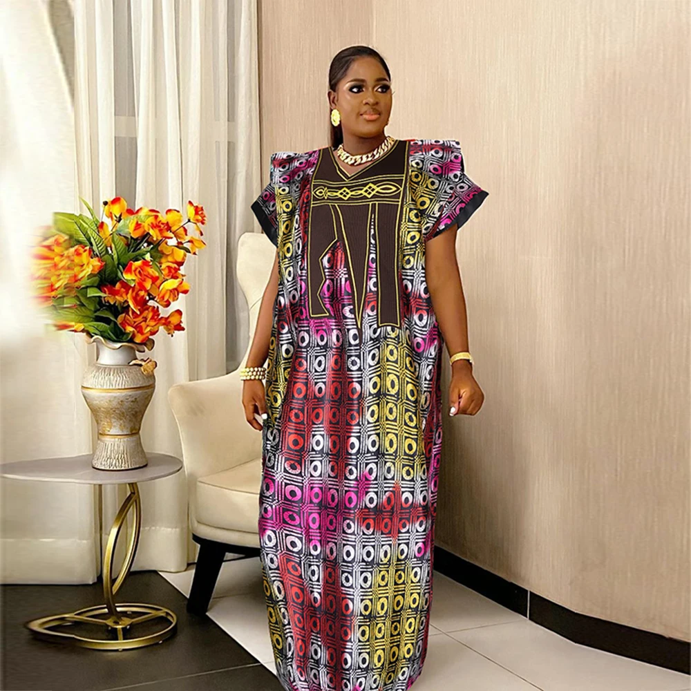 H & D Silk Dressing Gown Women African Clothing Ankara Abaya Wholesale ...