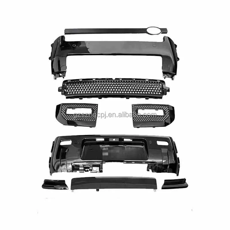 Gloss Black Body Kit Front Bumper For Land Rover Defender 2020-2025 90 110 Exterior Accessories