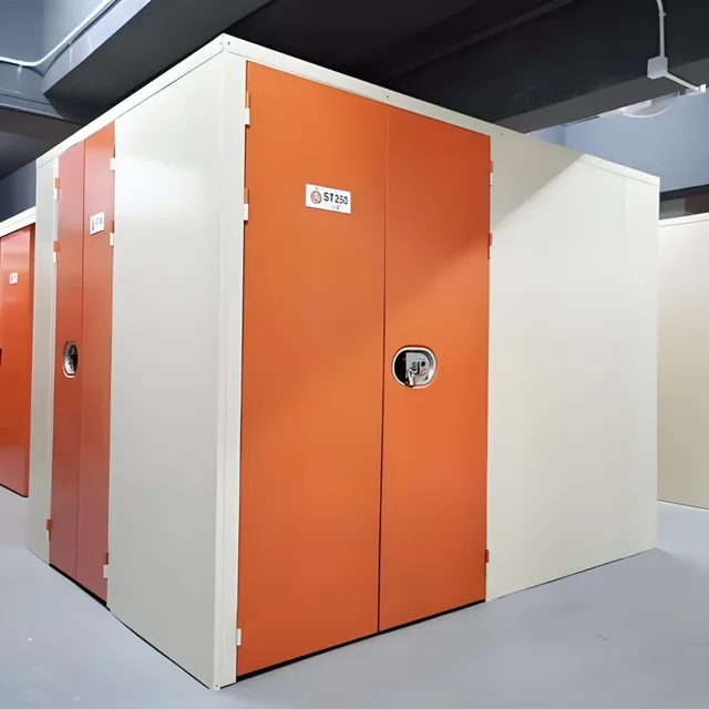 Hot sale Modern Steel Self Storage Unit system great condition private Sale for office building Application Cheap Price