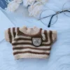 Khaki striped bear
