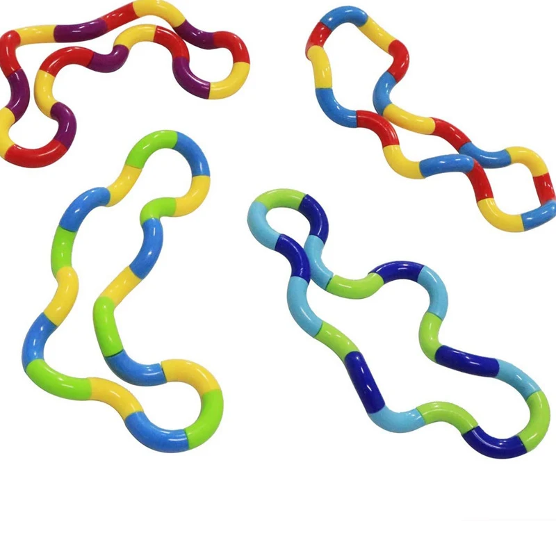 2021 Decompression Educational Twisted Ring Magic Fidget Toy Creative ...
