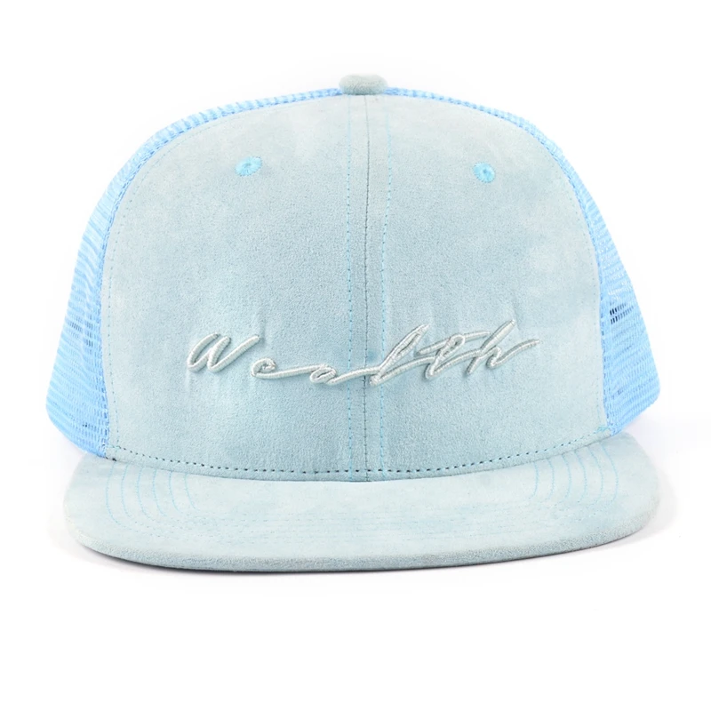 Популярный дизайн, дышащая плоская шляпа для дальнобойщиков конфетных цветов