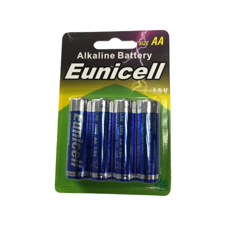 Lr6/aa Batterij 1.5 V Aa Alkaline Lr6 Am3 Aaa 1.5 V Droge Batterij