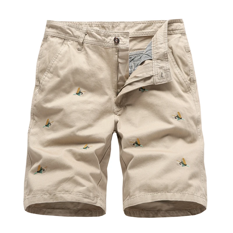 Sports Shorts Embroidered Beach Pants 